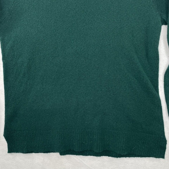 J.Crew Sweater Mens Adult Large Dark Green Crew Neck Long Sleeve Soft Wool Blend - Picture 11 of 13